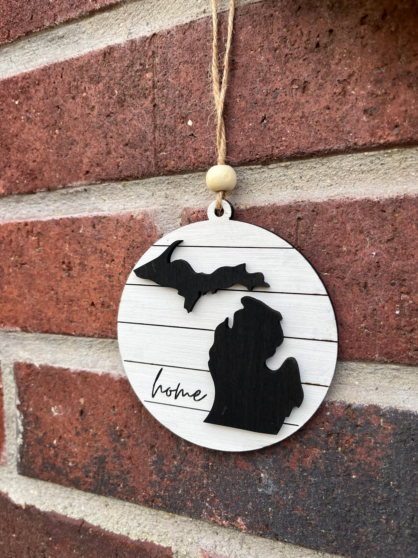 Michigan "HOME" Ornament series