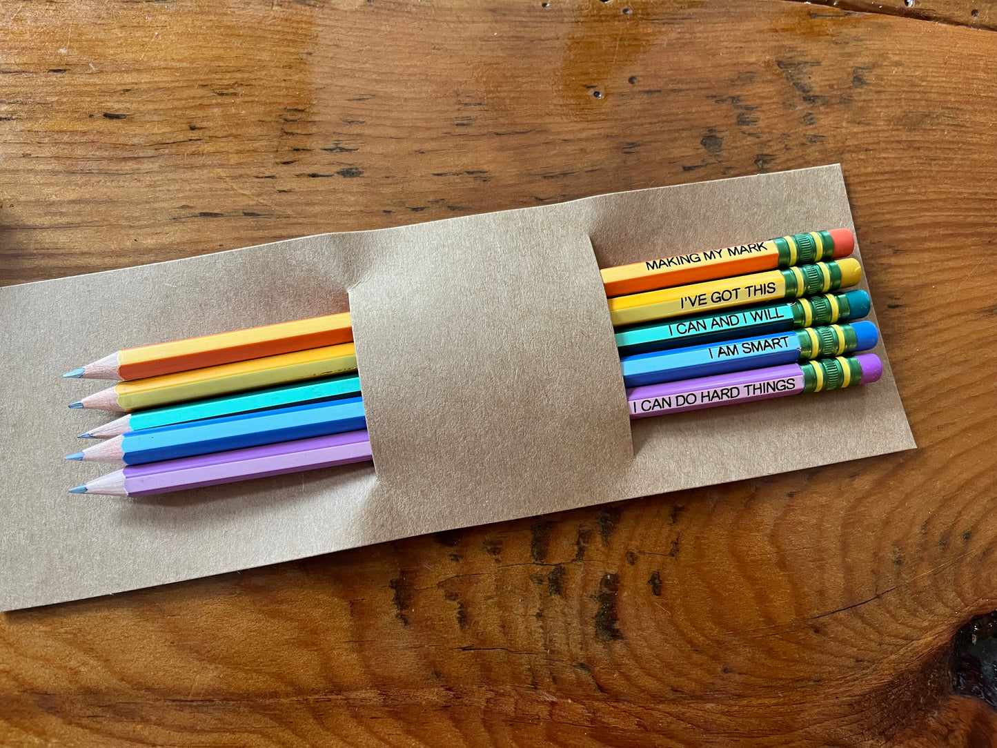 Customized pencils