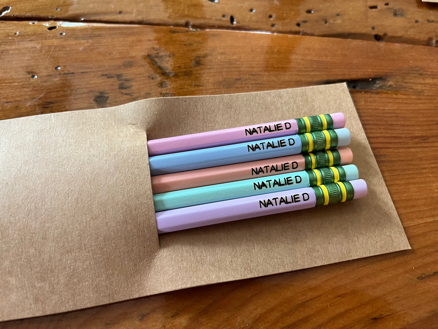 Customized pencils