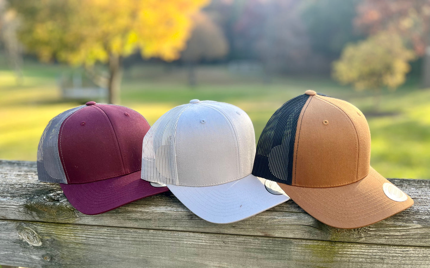 Trucker-Style Patch Hats